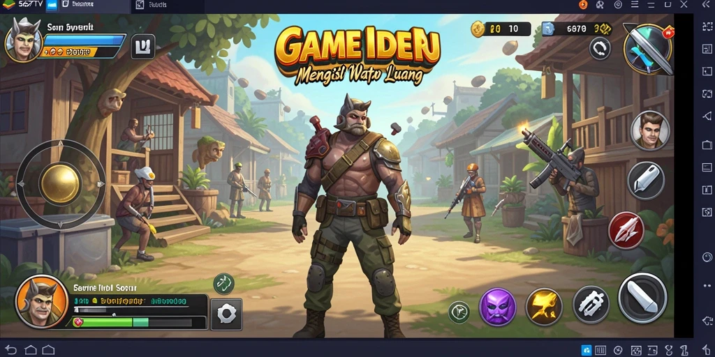 Screenshot gameplay 567TV yang menunjukkan stasiun TV yang sedang berkembang.