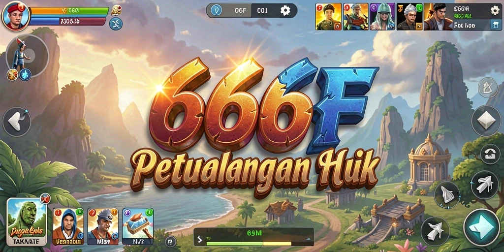 Screenshot gameplay 666F yang menunjukkan karakter dalam petualangan mengasyikkan.