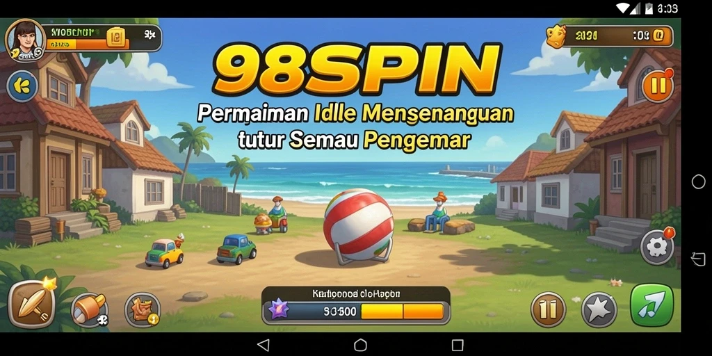 Screenshot gameplay 98SPIN yang menampilkan karakter dan lingkungan menarik.