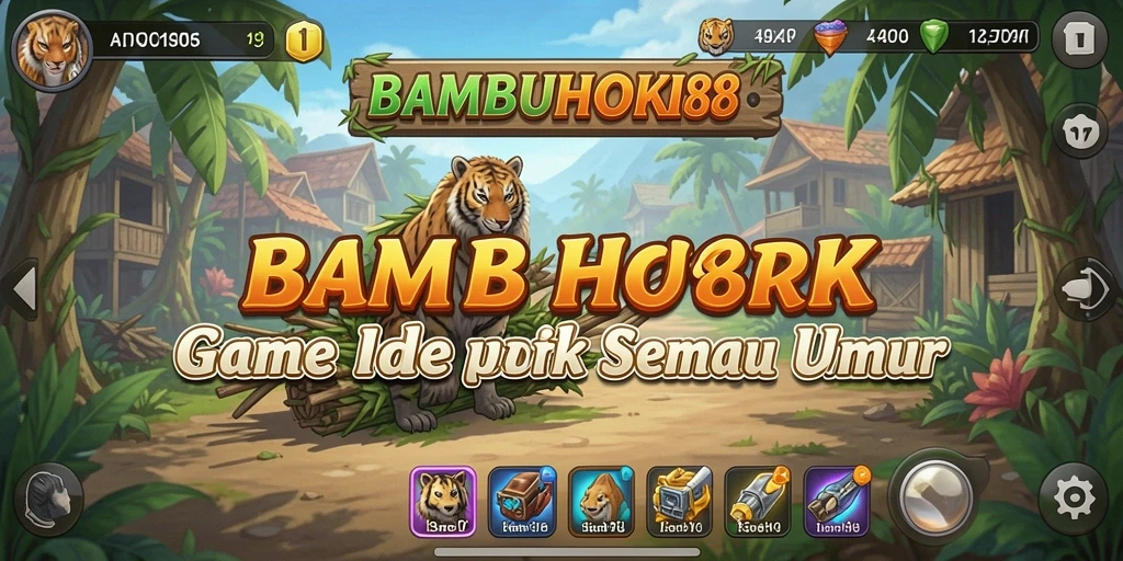 Tampilan gameplay menarik dari BAMBUHOKI88 yang menyenangkan.
