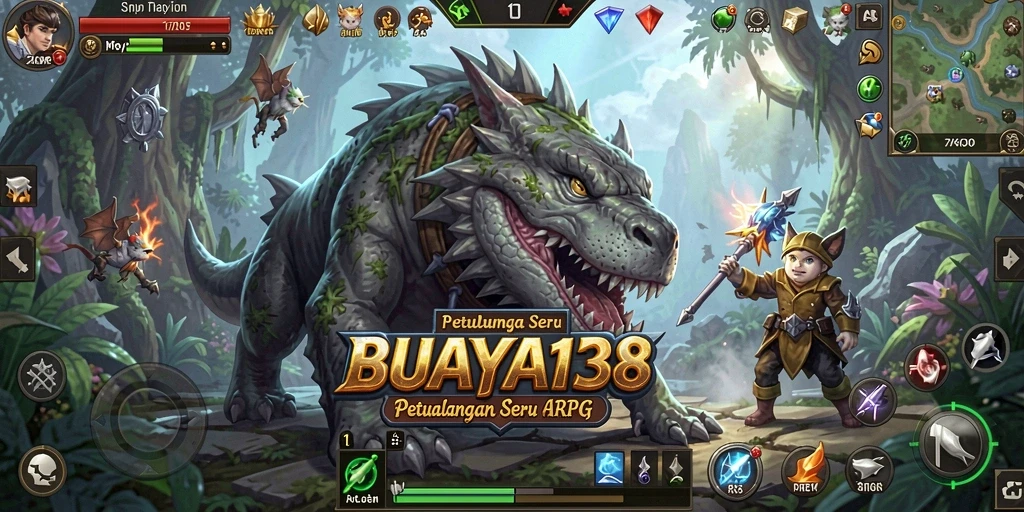 Tampilan menarik dari gameplay BUAYA138 yang dinamis.