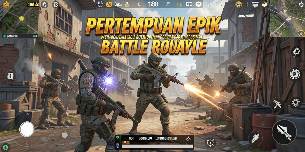 Gameplay seru di CORLA188 dengan aksi Battle Royale.