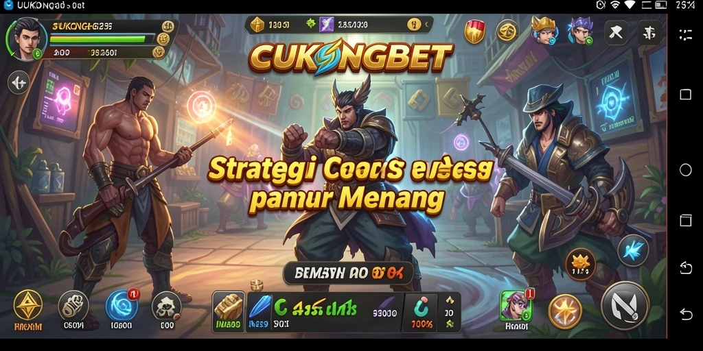 Tampilan gameplay CUKONGBET yang seru dan strategis.