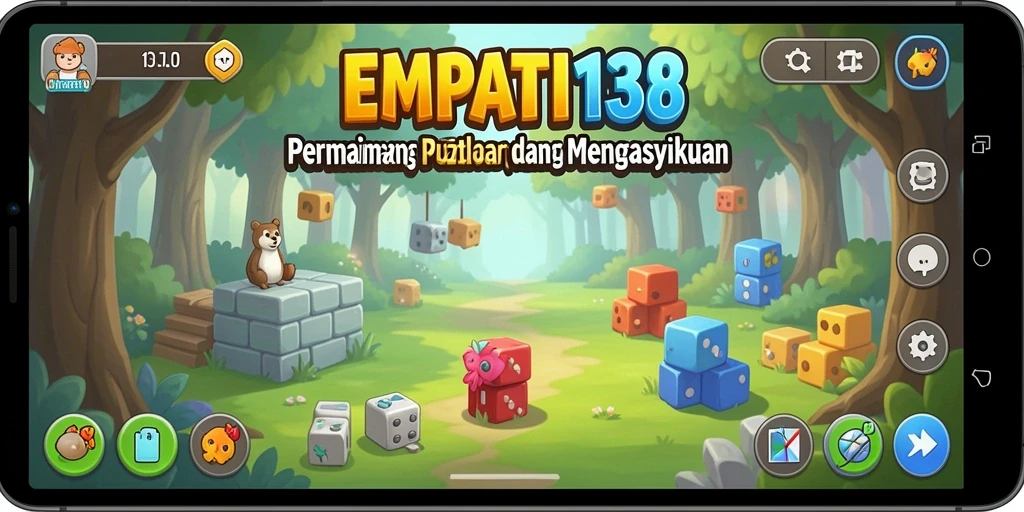 Tampilan gameplay Puzzle yang sarat tantangan dan keseruan.