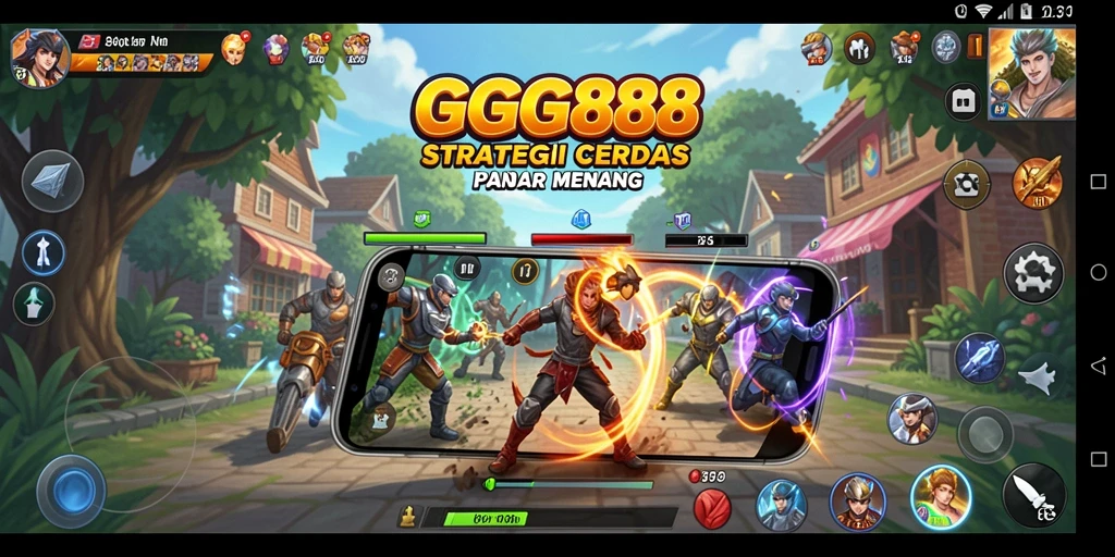 Gameplay seru dalam GGG888 dengan strategi mendalam.