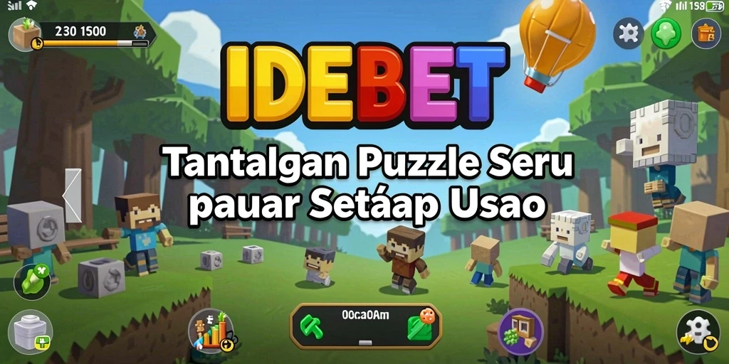 Screenshot gameplay IDEBET menampilkan teka-teki yang mengasyikkan.