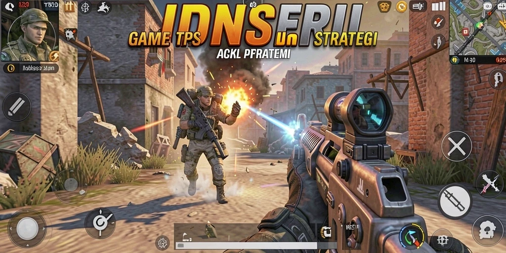 Tampilan gameplay seru dalam IDNSERU, dengan grafis yang memukau.