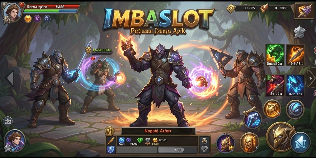 Tampilan menarik gameplay ARPG di IMBASLOT yang penuh aksi.