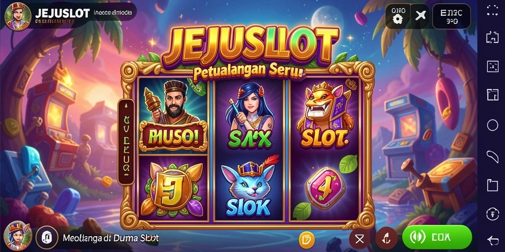 Menggambarkan gameplay petualangan yang seru dan menantang.