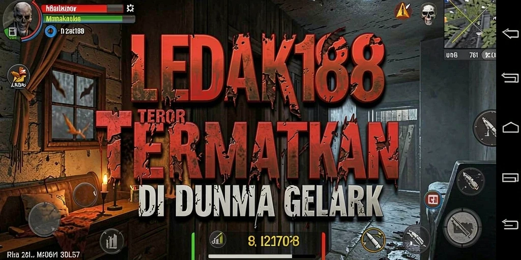 Tampilan gameplay menegangkan dengan suasana menyeramkan.