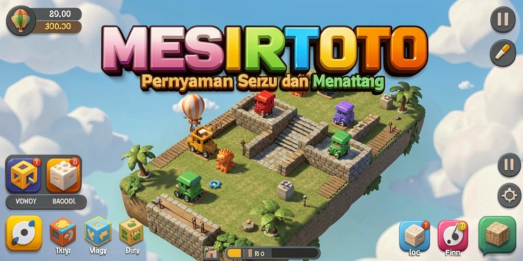 Screenshot gameplay <strong>MESIRTOTO</strong> menampilkan momen seru saat memecahkan puzzle.