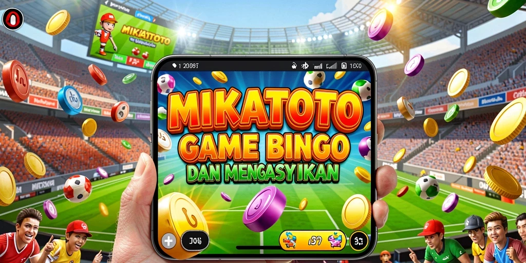 Tampilan menarik gameplay MIKATOTO saat bermain Bingo.