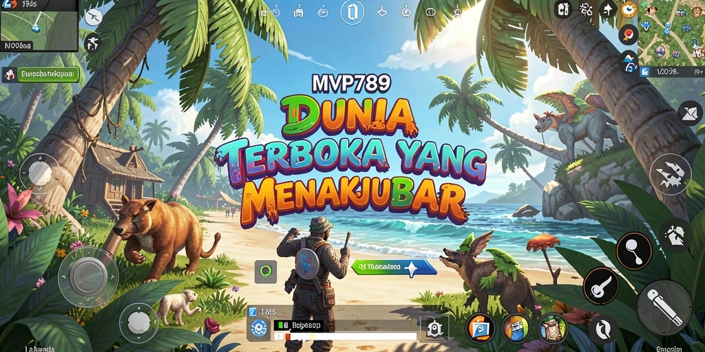 Gameplay menakjubkan di dunia terbuka MVP789 dengan grafis yang luar biasa.