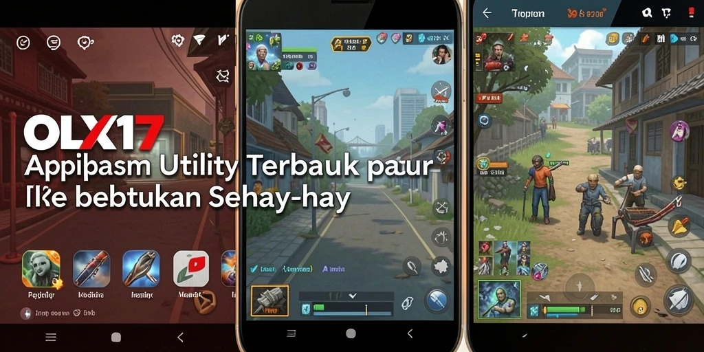 Tampilan antarmuka user-friendly aplikasi OLX17.