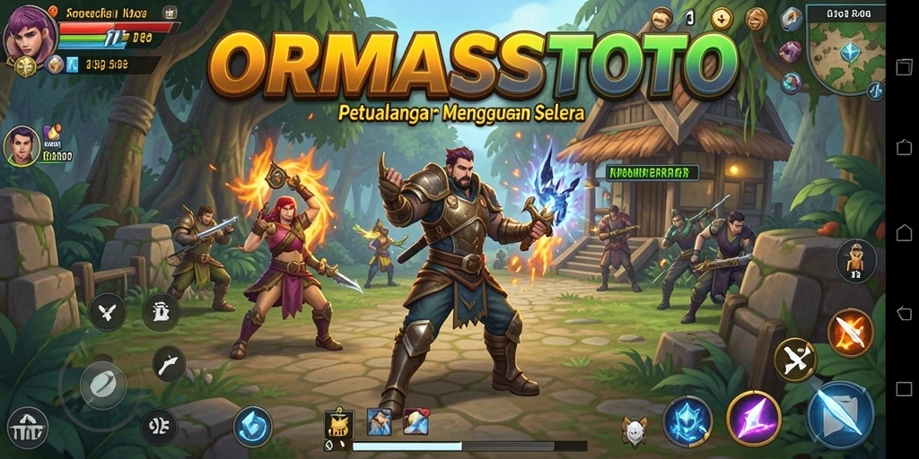 Gameplay seru dan pertempuran dinamis di ORMASSTOTO.