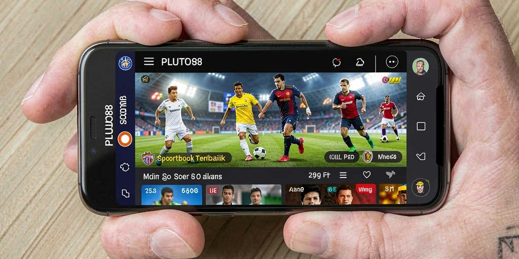 Tampilan gameplay <strong>PLUTO88</strong> dengan opsi taruhan olahraga yang interaktif.
