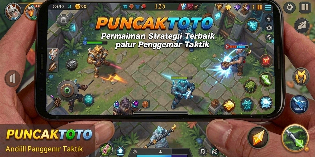 Screenshot menampilkan gameplay mendebarkan dalam PUNCAKTOTO.