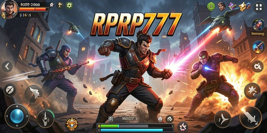 Gameplay RPRP777 yang mendebarkan dan penuh aksi.