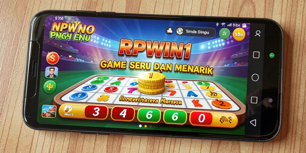 Tampilan gameplay Bingo yang menarik dan interaktif.