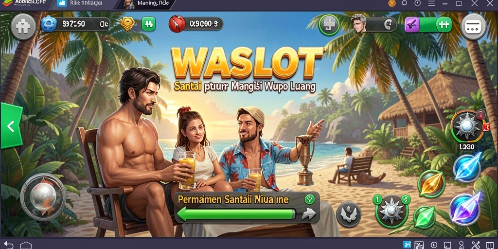Tampilan gameplay WASLOT yang menarik dan penuh warna.